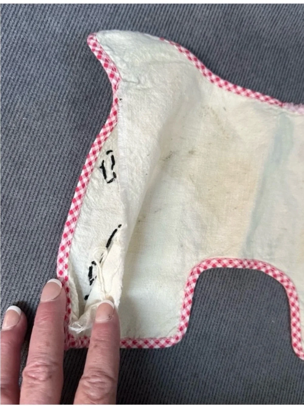 Vintage pillow stuffing